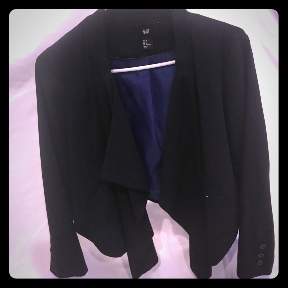 H&M Tuxedo Blazer size 12